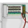 Блок безперебійного живлення Kraft PSU-1205/8CH для відеоспостереження з 8 каналами навантаження і LED-індикацією, 12 В, 5 А, металевий бокс, розмір 195 x 265 x 75 мм Блок безперебійного живлення Kraft PSU-1205/8CH для відеоспостереження з 8 каналами навантаження і LED-індикацією, 12 В, 5 А, металевий бокс, розмір 195 x 265 x 75 мм