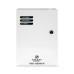 Блок безперебійного живлення Kraft PSU-1205/8CH для відеоспостереження з 8 каналами навантаження і LED-індикацією, 12 В, 5 А, металевий бокс, розмір 195 x 265 x 75 мм