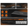 Джерело безперебійного живлення DC UPS Trinix TRX-MUPS-1812 Type-C 20000mAh LiFePo4 для роутера та медіаконвертера 5V/9V/12V/24V/PoE Джерело безперебійного живлення DC UPS Trinix TRX-MUPS-1812 Type-C 20000mAh LiFePo4 для роутера та медіаконвертера 5V/9V/12V/24V/PoE