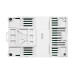 Блок живлення Trinix PSU-1203LED(BOARD) LiFePO4 для акумуляторів на DIN-рейку, 13.8/14.4 В, 3 A, 72 Вт, ефективність 88%, підходить для сонячних систем та джерел безперебійного живлення