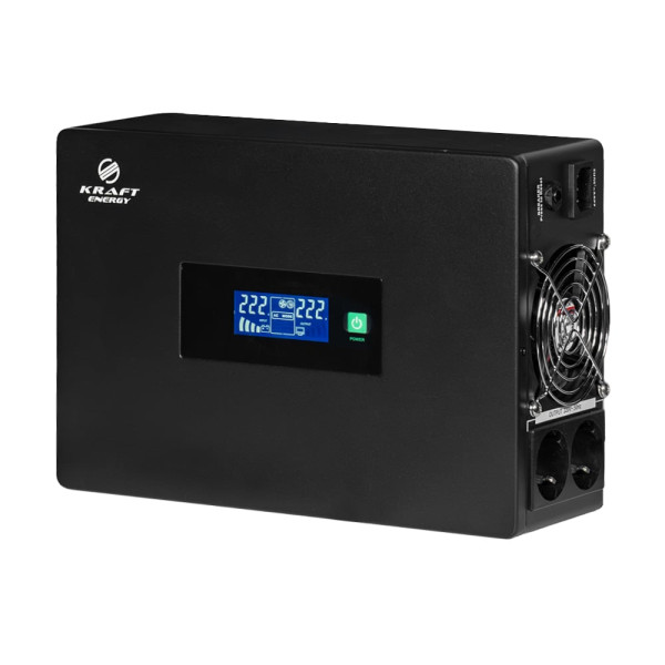 Високочастотний інвертор 1000VA/1kW KRF-SAVR1000VA/1kW-12V для зовнішнього акумулятора з правильним синусоїдальним виходом 220 В та мережевим зарядним пристроєм Високочастотний інвертор 1000VA/1kW KRF-SAVR1000VA/1kW-12V для зовнішнього акумулятора з правильним синусоїдальним виходом 220 В та мережевим зарядним пристроєм