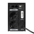 Джерело безперебійного живлення Kraft KRF-1200VA/720W(LED)LiFePO4 UPS для комп'ютерів та електроніки з LCD-дисплеєм, 1200 ВА, 720 Вт, LiFePO4 акумулятором Джерело безперебійного живлення Kraft KRF-1200VA/720W(LED)LiFePO4 UPS для комп'ютерів та електроніки з LCD-дисплеєм, 1200 ВА, 720 Вт, LiFePO4 акумулятором