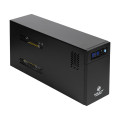 Джерело безперебійного живлення Kraft KRF-1200VA/720W(LED)LiFePO4 UPS для комп'ютерів та електроніки з LCD-дисплеєм, 1200 ВА, 720 Вт, LiFePO4 акумулятором Джерело безперебійного живлення Kraft KRF-1200VA/720W(LED)LiFePO4 UPS для комп'ютерів та електроніки з LCD-дисплеєм, 1200 ВА, 720 Вт, LiFePO4 акумулятором