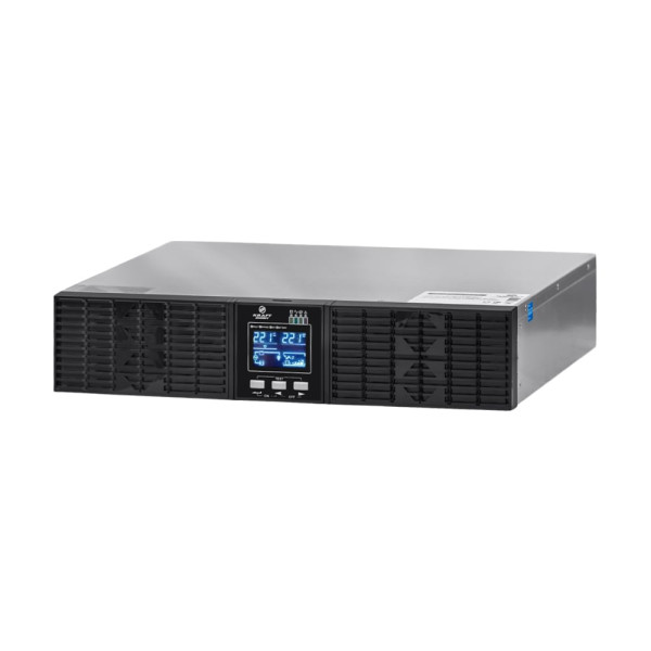 Джерело безперебійного живлення Kraft KRF-RM/10KVA/10KW/Ex Pro Online UPS для котлів з зовнішнім акумулятором, 10000 Вт, синусоїда, LCD-дисплей Джерело безперебійного живлення Kraft KRF-RM/10KVA/10KW/Ex Pro Online UPS для котлів з зовнішнім акумулятором, 10000 Вт, синусоїда, LCD-дисплей