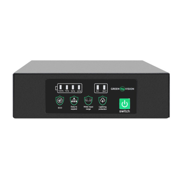 Джерело безперебійного живлення GV-701-UPS-DC16-60W для Wi-Fi роутерів з автономністю до 10 годин та миттєвим перемиканням живлення Джерело безперебійного живлення GV-701-UPS-DC16-60W для Wi-Fi роутерів з автономністю до 10 годин та миттєвим перемиканням живлення