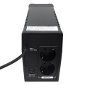Джерело безперебійного живлення LogicPower LP 650VA-P 650ВА / 390Вт лінійно-інтерактивне Джерело безперебійного живлення LogicPower LP 650VA-P 650ВА / 390Вт лінійно-інтерактивне