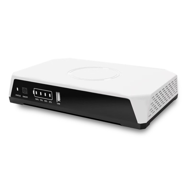 Джерело безперебійного живлення GV-703-UPS-DC20-40W для Wi-Fi роутерів з вбудованим акумулятором забезпечує автономну роботу до 10 годин Джерело безперебійного живлення GV-703-UPS-DC20-40W для Wi-Fi роутерів з вбудованим акумулятором забезпечує автономну роботу до 10 годин