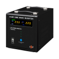 ИБП с правильной синусоидой LPY-PSW-2500VA+ (1800Вт) 10A/20A для газовых котлов и серверов с автономным питанием 24V