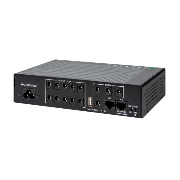 Блок живлення GV-702-UPS-DC18-100W для систем відеоспостереження, охоронних систем та світлодіодного освітлення 12V з акумулятором 17600 mAh Блок живлення GV-702-UPS-DC18-100W для систем відеоспостереження, охоронних систем та світлодіодного освітлення 12V з акумулятором 17600 mAh