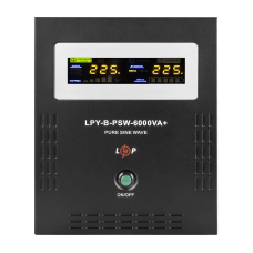 ИБП с правильной синусоидой 48V LPY-B-PSW-6000VA+ 4200Вт 10A/20A для стабилизации напряжения и резервного питания отопительных котлов и серверов