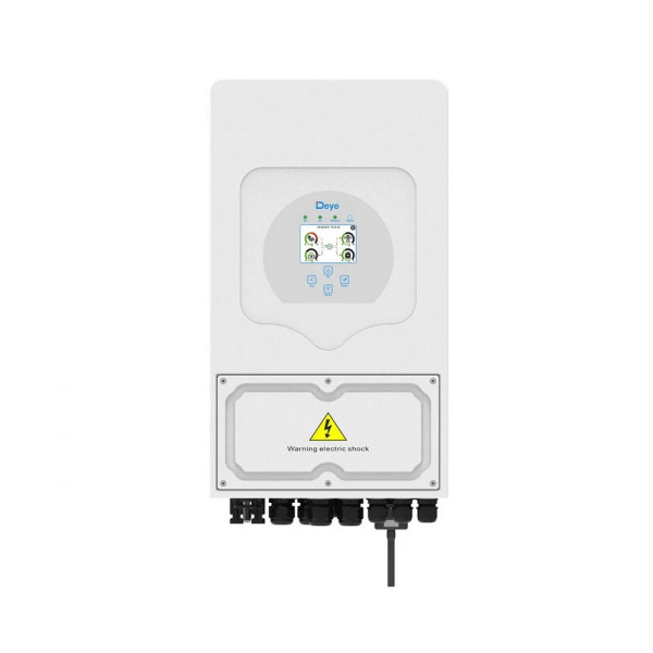 Інвертор Deye SUN-06K-SG05LP1-EU WiFi (6 kW, 1 фаза, 2 MPPT, LV) гібридний однофазний чиста синусоїда Інвертор Deye SUN-06K-SG05LP1-EU WiFi (6 kW, 1 фаза, 2 MPPT, LV) гібридний однофазний чиста синусоїда