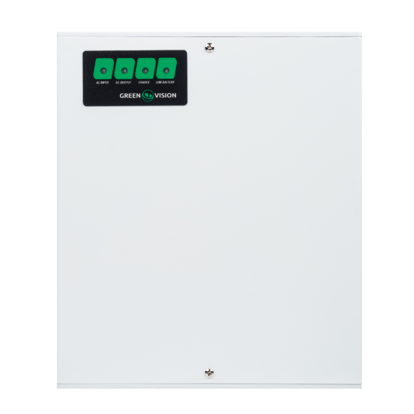 Блок безперебійного живлення GV-008-UPS-A-1203-10A для систем відеоспостереження та охоронних систем 12V без АКБ, настінне кріплення, 10A, захист від перевантажень Блок безперебійного живлення GV-008-UPS-A-1203-10A для систем відеоспостереження та охоронних систем 12V без АКБ, настінне кріплення, 10A, захист від перевантажень