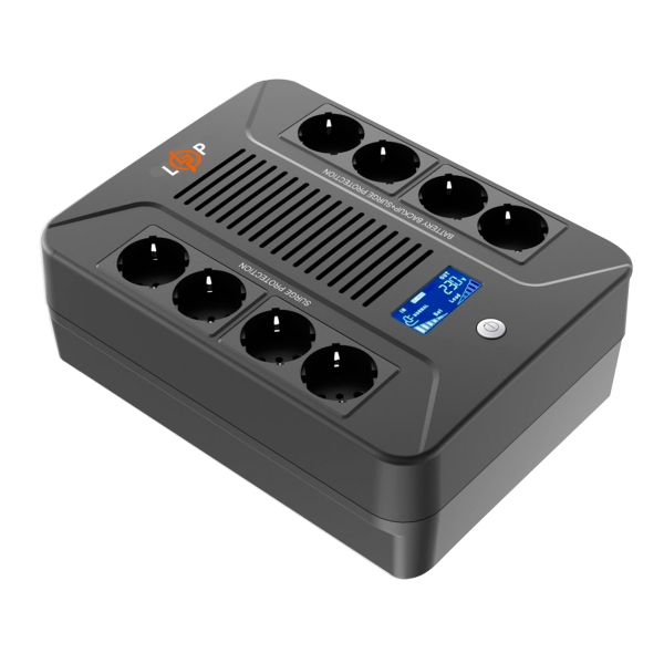 Лінійно-інтерактивне ДБЖ LP-850VA-8PS (480Вт) Лінійно-інтерактивне ДБЖ LP-850VA-8PS (480Вт)