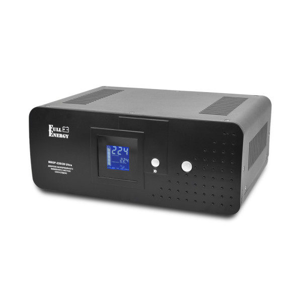 Автономне ДБЖ Full Energy BBGP-220/20Ultra 2000ВА/1200Вт з чистою синусоїдальною хвилею Автономне ДБЖ Full Energy BBGP-220/20Ultra 2000ВА/1200Вт з чистою синусоїдальною хвилею