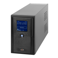 Линейно-интерактивный источник бесперебойного питания LPM-UL625VA (437Вт) для стабильной работы бытовой и офисной техники, LED индикация, 2 розетки, USB подключение