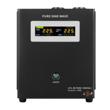 ДБЖ LogicPower LPL-W-PSW-1500VA+ (1050Вт) 10A/15A з правильною синусоїдою 24V ДБЖ LogicPower LPL-W-PSW-1500VA+ (1050Вт) 10A/15A з правильною синусоїдою 24V