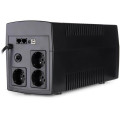 Джерело безперебійного живлення Vinga VPC-1200PU 1200ВА / 720 Вт з LCD-дисплеєм з USB у пластиковому корпусі Джерело безперебійного живлення Vinga VPC-1200PU 1200ВА / 720 Вт з LCD-дисплеєм з USB у пластиковому корпусі