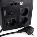 Джерело безперебійного живлення Vinga VPC-1200PU 1200ВА / 720 Вт з LCD-дисплеєм з USB у пластиковому корпусі Джерело безперебійного живлення Vinga VPC-1200PU 1200ВА / 720 Вт з LCD-дисплеєм з USB у пластиковому корпусі