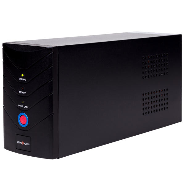 Лінійно-інтерактивне ДБЖ LP 650VA (390Вт) для резервного живлення технічних пристроїв та електроніки з автопідзарядкою та захистом від перевантажень Лінійно-інтерактивне ДБЖ LP 650VA (390Вт) для резервного живлення технічних пристроїв та електроніки з автопідзарядкою та захистом від перевантажень