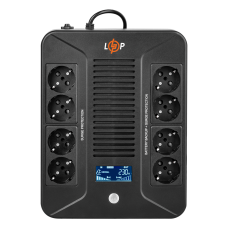 Линейно-интерактивный ИБП LP-800VA-8PS (480Вт) для резервного электропитания и защиты электроники в доме и офисе