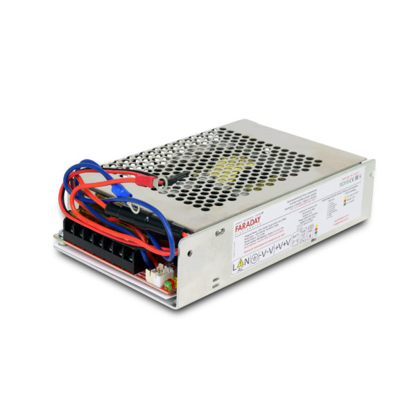 Безперебійний блок живлення 144W ASCH ALU 12V для акумуляторів LiFePO4 25-45 А·год у алюмінієвому корпусі Безперебійний блок живлення 144W ASCH ALU 12V для акумуляторів LiFePO4 25-45 А·год у алюмінієвому корпусі