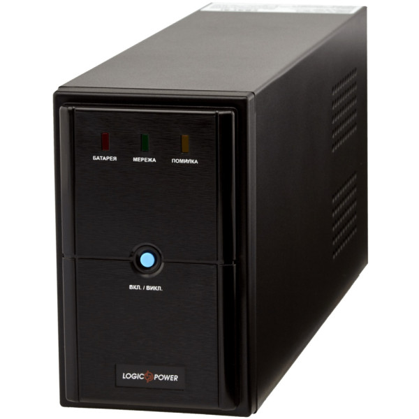 Джерело безперебійного живлення LogicPower LPM-625VA 625ВА / 437Вт лінійно-інтерактивне Джерело безперебійного живлення LogicPower LPM-625VA 625ВА / 437Вт лінійно-інтерактивне