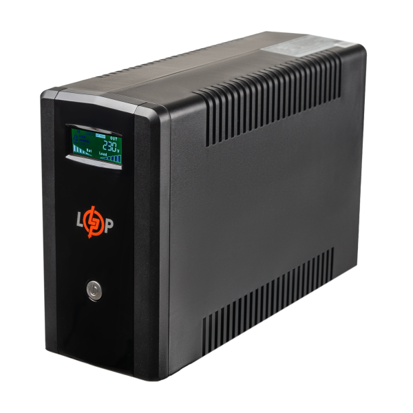 Джерело безперебійного живлення LP UL1250VA 4 Pro (720 Вт) для офісної техніки та електроніки, захист від перенапруг і стабілізація напруги