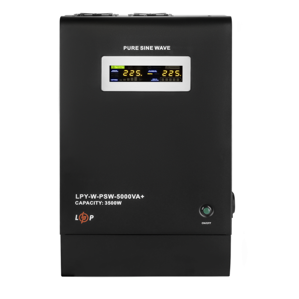 ДБЖ з правильною синусоїдою 48V LPY-W-PSW-5000VA+(3500Вт)10A/20A ДБЖ з правильною синусоїдою 48V LPY-W-PSW-5000VA+(3500Вт)10A/20A