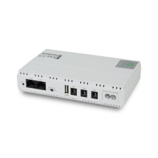 Мини ИБП BBGP-36W для Wi-Fi роутера и видеонаблюдения с выходами 5В-24В, 10400 мА·ч, защита от перезарядки, компактный и портативный