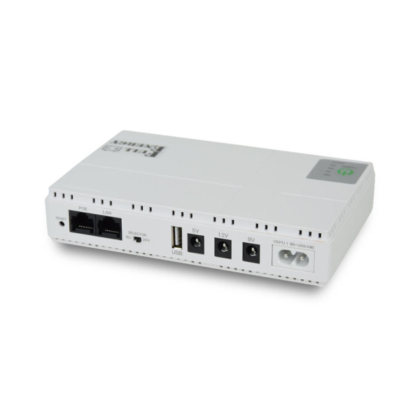 Мини ИБП BBGP-36W для Wi-Fi роутера и видеонаблюдения с выходами 5В-24В, 10400 мА·ч, защита от перезарядки, компактный и портативный Мини ИБП BBGP-36W для Wi-Fi роутера и видеонаблюдения с выходами 5В-24В, 10400 мА·ч, защита от перезарядки, компактный и портативный