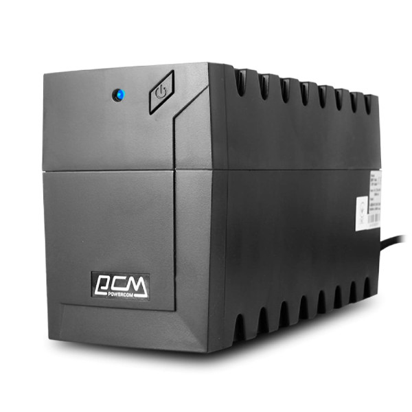 Источник бесперебойного питания Powercom RPT-800AP IEC линейно-интерактивный ИБП 800 ВА для компьютера и сетевого оборудования Источник бесперебойного питания Powercom RPT-800AP IEC линейно-интерактивный ИБП 800 ВА для компьютера и сетевого оборудования