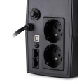 Джерело безперебійного живлення Vinga VPC-600PU 600ВА / 360 Вт з LCD-дисплеєм з USB у пластиковому корпусі Джерело безперебійного живлення Vinga VPC-600PU 600ВА / 360 Вт з LCD-дисплеєм з USB у пластиковому корпусі