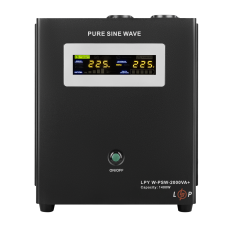 ДБЖ з правильною синусоїдою 24V для серверних станцій LPY-W-PSW-2000VA+ (1400Вт) 10A/20A забезпечує стабільне живлення та резервну роботу обладнання