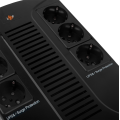 Лінійно-інтерактивне ДБЖ LP-650VA-6PS 650VA 455Вт для стабілізації напруги та автономного живлення до 6 офісних і побутових електроприладів Лінійно-інтерактивне ДБЖ LP-650VA-6PS 650VA 455Вт для стабілізації напруги та автономного живлення до 6 офісних і побутових електроприладів