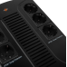 Лінійно-інтерактивне ДБЖ LP-650VA-6PS 650VA 455Вт для стабілізації напруги та автономного живлення до 6 офісних і побутових електроприладів