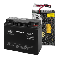 Блок безперебійного живлення GV-007-UPS-A-1203-8A-18Ah для відеоспостереження та охоронних систем з акумулятором 12V 18Ah