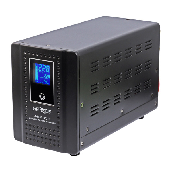 Джерело безперебійного живлення EG-HI-PS1000-02 1000ВА / 600Вт для офісної електроніки та систем безпеки з правильною синусоїдою Джерело безперебійного живлення EG-HI-PS1000-02 1000ВА / 600Вт для офісної електроніки та систем безпеки з правильною синусоїдою