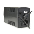 Джерело безперебійного живлення EG-UPS-B850 850ВА / 510Вт лінійно-інтерактивне для захисту комп'ютерної та офісної техніки з функцією холодного старту Джерело безперебійного живлення EG-UPS-B850 850ВА / 510Вт лінійно-інтерактивне для захисту комп'ютерної та офісної техніки з функцією холодного старту