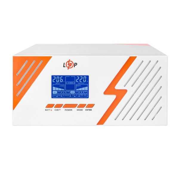Джерело безперебійного живлення LPM-PSW-1500VA White 12V (1050 Вт) для резервного живлення серверних станцій та газових котлів з правильною синусоїдою Джерело безперебійного живлення LPM-PSW-1500VA White 12V (1050 Вт) для резервного живлення серверних станцій та газових котлів з правильною синусоїдою