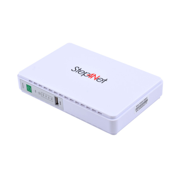 Джерело безперебійного живлення S4N-10400-38WH для Wi-Fi роутерів, камер відеоспостереження та систем сигналізації із Li-ion акумулятором 38Вт·год Джерело безперебійного живлення S4N-10400-38WH для Wi-Fi роутерів, камер відеоспостереження та систем сигналізації із Li-ion акумулятором 38Вт·год