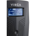Джерело безперебійного живлення Vinga VPC-800PU 800ВА / 480 Вт з LCD-дисплеєм з USB у пластиковому корпусі Джерело безперебійного живлення Vinga VPC-800PU 800ВА / 480 Вт з LCD-дисплеєм з USB у пластиковому корпусі