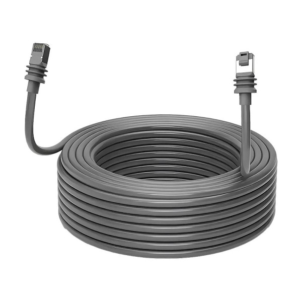 Дата кабель Ethernet Cat6 23м для Starlink Gen3 з RJ45 роз’ємами, підтримка до 1200 Мбіт/с, водонепроникний, морозостійкий, для безперебійного підключення Дата кабель Ethernet Cat6 23м для Starlink Gen3 з RJ45 роз’ємами, підтримка до 1200 Мбіт/с, водонепроникний, морозостійкий, для безперебійного підключення