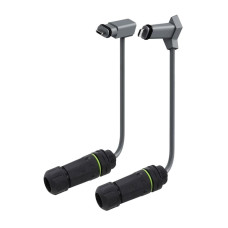 Комлект конекторів IP68 SPX Plug to RJ45 для Starlink Gen2, адаптер для підключення Ethernet до 1200 Мбіт/с на відстані до 50 м, водонепроникний, мідний кабель CAT5E