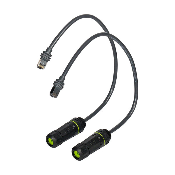 Комплект конекторів IP68 SPX Plug to RJ45 для Starlink Gen3 з швидкістю передачі даних до 1200 Мбіт/с для з'єднання з Ethernet-кабелем до 50 м Комплект конекторів IP68 SPX Plug to RJ45 для Starlink Gen3 з швидкістю передачі даних до 1200 Мбіт/с для з'єднання з Ethernet-кабелем до 50 м