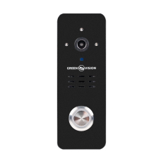 Панель виклику AHD GV-006-M-PV10-160 Black для домофону з кольоровою камерою, антивандальним корпусом та функцією архівації відео.