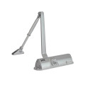 Дверний доводчик Dortec DT-84 Silver для механічного закриття дверей вагою 65-85 кг, складаний важіль, розміри 220x56x46 мм, срібний колір Дверний доводчик Dortec DT-84 Silver для механічного закриття дверей вагою 65-85 кг, складаний важіль, розміри 220x56x46 мм, срібний колір