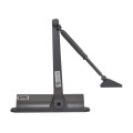 Дверний доводчик Dortec DT-84 Graphite для важких дверей до 85 кг з складаним важелем, графітовий, компактні розміри 220/56/46 мм Дверний доводчик Dortec DT-84 Graphite для важких дверей до 85 кг з складаним важелем, графітовий, компактні розміри 220/56/46 мм