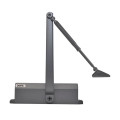 Дверний доводчик Dortec DT-65H Graphite з функцією фіксації дверей у відчиненому положенні до 85°, для маси полотна 85-120 кг, розміри 248/45/72 Дверний доводчик Dortec DT-65H Graphite з функцією фіксації дверей у відчиненому положенні до 85°, для маси полотна 85-120 кг, розміри 248/45/72