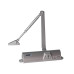 Дверной доводчик Dortec DT-83 Silver для дверей массой 45-65 кг с складным рычагом, размеры 220x56x46 мм, серебристый цвет