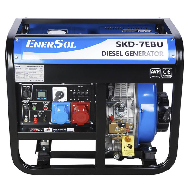 Генератор дизельний EnerSol SKD-7EBU Генератор дизельний EnerSol SKD-7EBU